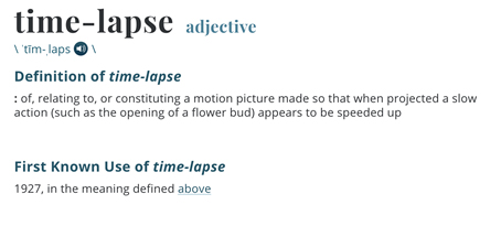 Time-lapse Solutions blog